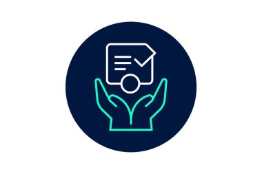 İş hayatında bütünlük, vektör, piksel mükemmel, illüstratör dosyası