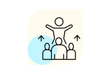 Etik Liderlik, vektör, piksel mükemmel, illüstratör dosyası