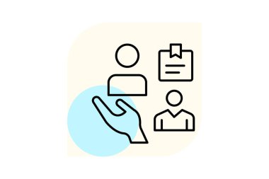 Tüketici Hakları Simgesi, vektör, piksel mükemmel, illüstratör dosyası