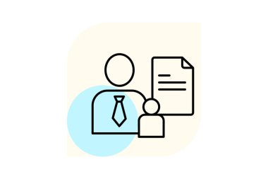 İş Disiplin Simgesi, vektör, piksel mükemmel, illüstratör dosyası