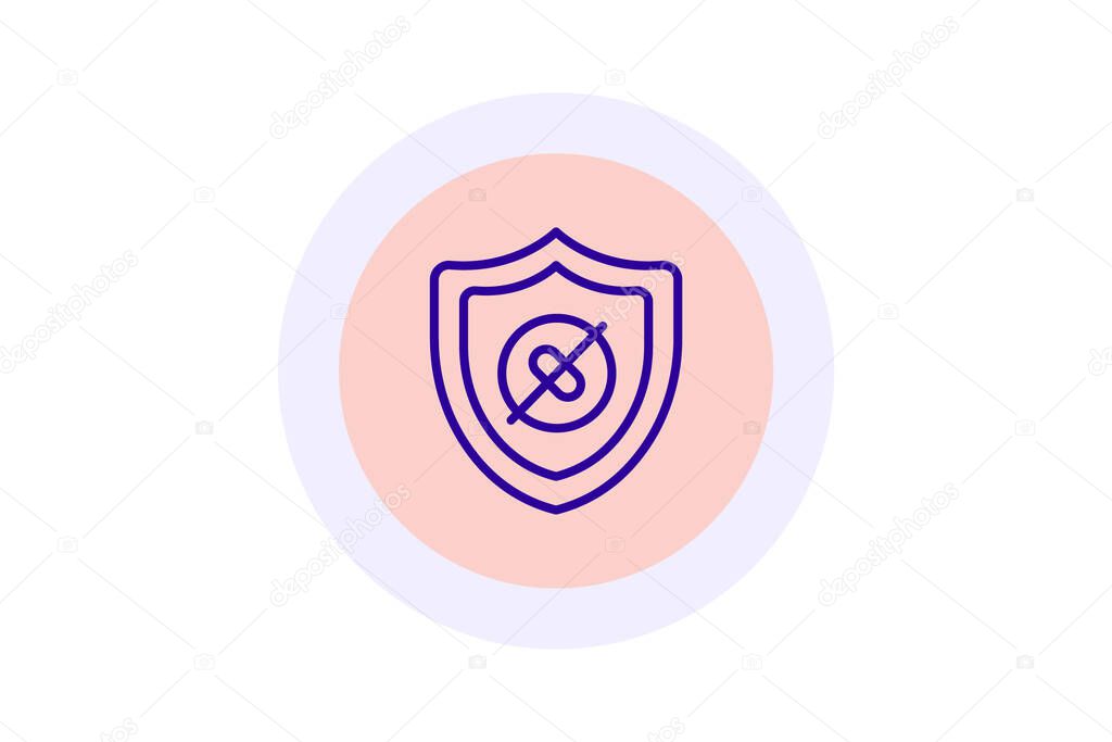 Anti Fraud Shield, vector, pixel perfect, illustrator file