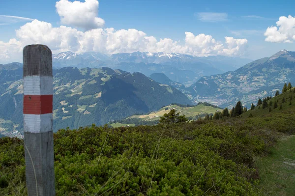 Aventura Montanha Suíça Cativante Explore Picos Nevados Aceite Empolgante Crie — Fotografia de Stock