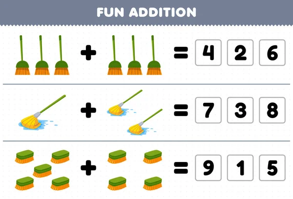 jogo de educação para crianças adição divertida por contagem e escolha a  resposta correta da planilha imprimível de sanduíche de comida de desenho  animado 9989619 Vetor no Vecteezy