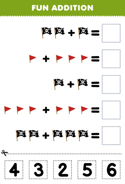 jogo de educação para crianças adição divertida por adivinhar o número  correto de planilha para impressão de instrumento de música de desenho  animado gaita sintetizador 9989905 Vetor no Vecteezy