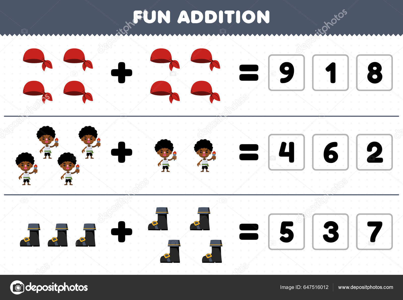 jogo de educação para crianças adição divertida por adivinhar o número  correto de planilha para impressão de instrumento de música de desenho  animado gaita sintetizador 9989905 Vetor no Vecteezy