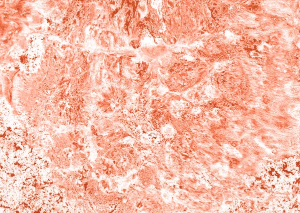 Abstrakte Textur Hintergrund Pfirsichfussel Und Weiße Farbe Chaotische Flecken Unterschiedlicher Stockfoto