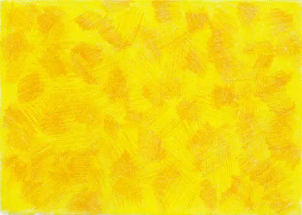 stock image Background filled with texture drawn with colored pencils. Different shades of yellow, orange, ocher colors. Chaotical strokes. Crayon texture.