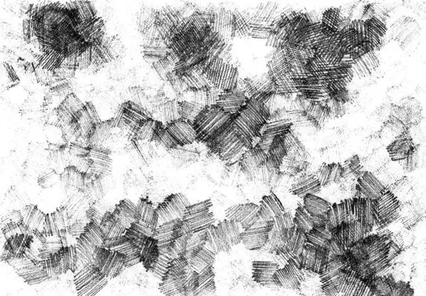 stock image Background filled with texture drawn with pencils. Different shades of gray and black colors. Chaotical strokes. At times colors are darker and more saturated. Texture of classic drawing.