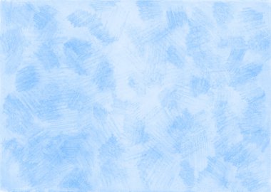 Background filled with texture drawn with colored pencils. Different shades of soft blue colors. Indigo. Chaotical strokes. Crayon texture. clipart