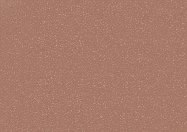 Mocha Mousse renginin dokusu. Çeşitli ince kıvrımlı beyaz çizgiler bir doku oluşturur. Çizgiler kısa, noktalar ve dalgalarla dolu. Kahverengi renk tonu. Yıl Rengi 2025.