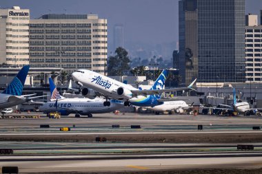 Los Angeles Intl. Airport 1-18-2025 Inglewood, CA US clipart