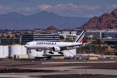 Sky Harbor Şirketi. Havaalanı 3-8-2025 Phoenix AZ, ABD