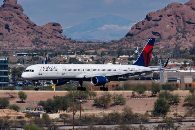 Sky Harbor Şirketi. Havaalanı 3-8-2025 Phoenix AZ, ABD