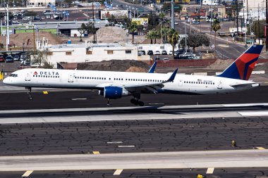 Sky Harbor Şirketi. Havaalanı 3-8-2025 Phoenix AZ, ABD