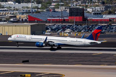Sky Harbor Şirketi. Havaalanı 3-8-2025 Phoenix AZ, ABD