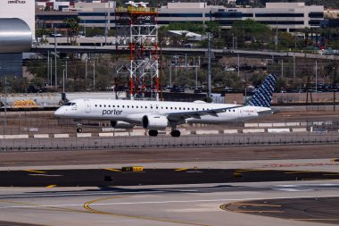 Sky Harbor Şirketi. Havaalanı 3-8-2025 Phoenix AZ, ABD