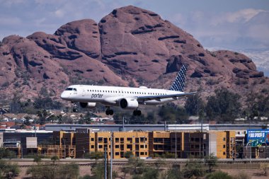 Sky Harbor Şirketi. Havaalanı 3-8-2025 Phoenix AZ, ABD