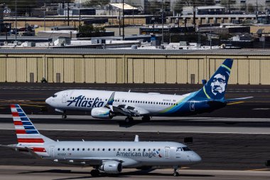 Sky Harbor Şirketi. Havaalanı 3-8-2025 Phoenix AZ, ABD