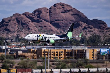 Sky Harbor Şirketi. Havaalanı 3-15-2025 Phoenix AZ, ABD