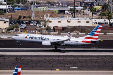 Sky Harbor Şirketi. Havaalanı 3-15-2025 Phoenix AZ, ABD