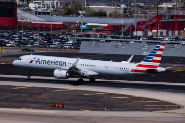 Sky Harbor Şirketi. Havaalanı 3-15-2025 Phoenix AZ, ABD