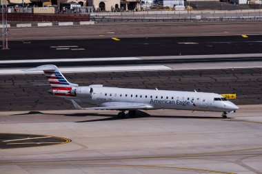 Sky Harbor Şirketi. Havaalanı 3-15-2025 Phoenix AZ, ABD
