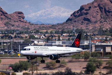 Sky Harbor Şirketi. Havaalanı 3-8-2025 Phoenix AZ, ABD