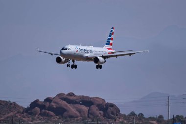 Sky Harbor Şirketi. Havaalanı 3-29-2025 Phoenix AZ, ABD