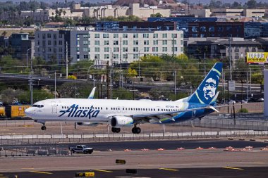 Sky Harbor Şirketi. Havaalanı 3-29-2025 Phoenix AZ, ABD