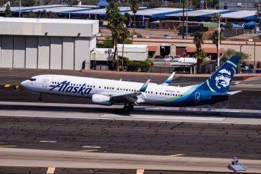 Sky Harbor Şirketi. Havaalanı 3-29-2025 Phoenix AZ, ABD