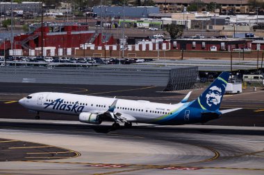 Sky Harbor Şirketi. Havaalanı 3-29-2025 Phoenix AZ, ABD