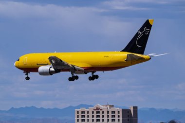 Sky Harbor Şirketi. Havaalanı 4-5-2025 Phoenix AZ, ABD