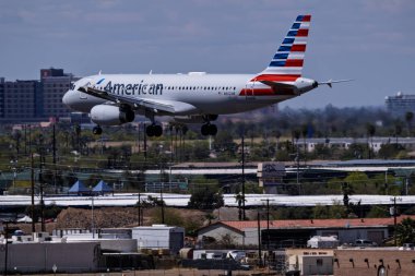 Sky Harbor Şirketi. Havaalanı 4-5-2025 Phoenix AZ, ABD