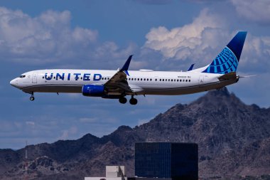 Sky Harbor Şirketi. Havaalanı 4-5-2025 Phoenix AZ, ABD