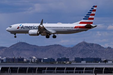 Sky Harbor Şirketi. Havaalanı 4-5-2025 Phoenix AZ, ABD
