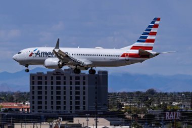 Sky Harbor Şirketi. Havaalanı 4-5-2025 Phoenix AZ, ABD