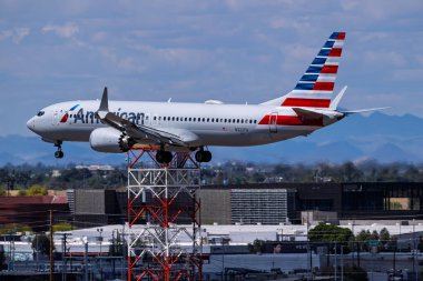 Sky Harbor Şirketi. Havaalanı 4-5-2025 Phoenix AZ, ABD