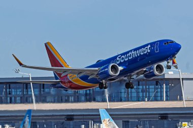 Sky Harbor Şirketi. Havaalanı 4-12-2025 Phoenix AZ, ABD