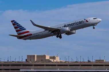 Sky Harbor Şirketi. Havaalanı 4-12-2025 Phoenix AZ, ABD