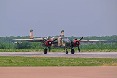 Batı Teksas üzerinde kanatlar 4-18-2025 Dyess AFB, ABD