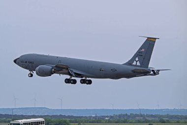 Batı Teksas üzerinde kanatlar 4-18-2025 Dyess AFB, ABD