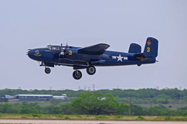 Batı Teksas üzerinde kanatlar 4-18-2025 Dyess AFB, ABD
