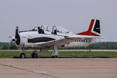 Batı Teksas üzerinde kanatlar 4-18-2025 Dyess AFB, ABD
