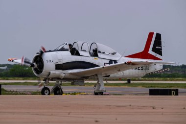 Batı Teksas üzerinde kanatlar 4-18-2025 Dyess AFB, ABD