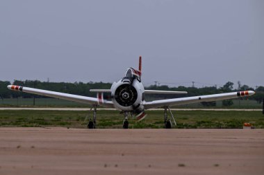 Batı Teksas üzerinde kanatlar 4-18-2025 Dyess AFB, ABD