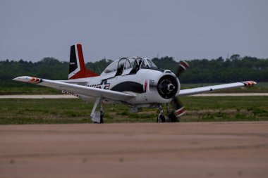 Batı Teksas üzerinde kanatlar 4-18-2025 Dyess AFB, ABD