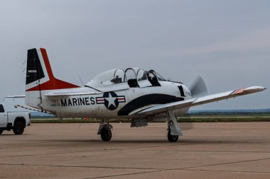 Batı Teksas üzerinde kanatlar 4-18-2025 Dyess AFB, ABD