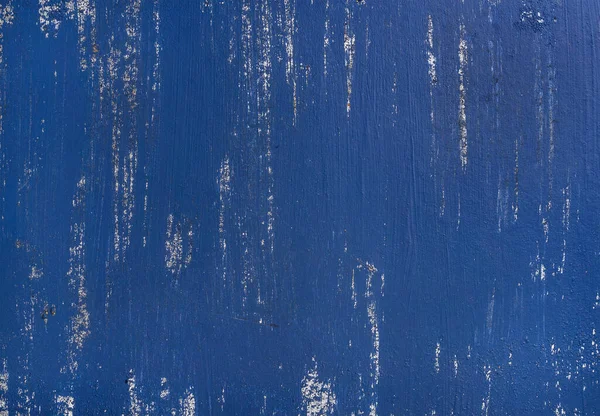 Dark Blue Painted Old Wooden Texture Background — Stock Photo, Image