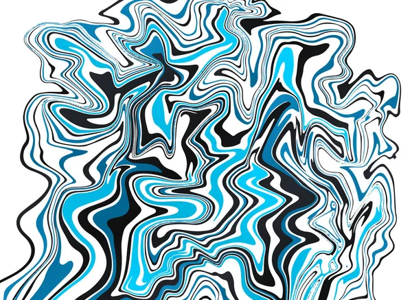 Мраморные Чернила Абстрактное Искусство Изысканной Оригинальной Живописи Абстрактного Фона — стоковое фото