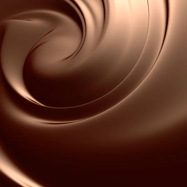 多くのチョコレート上からの落下 — ストック写真